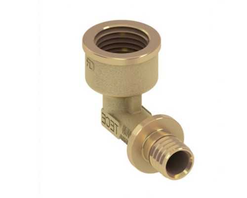 Уголок TECE 90° с внутренней резьбой 16x1/2"
