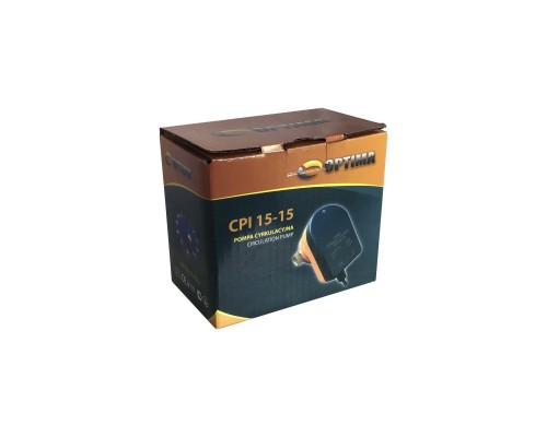Насос рециркуляційний Optima CPI 15-15 84 мм + кабель з вилкою!