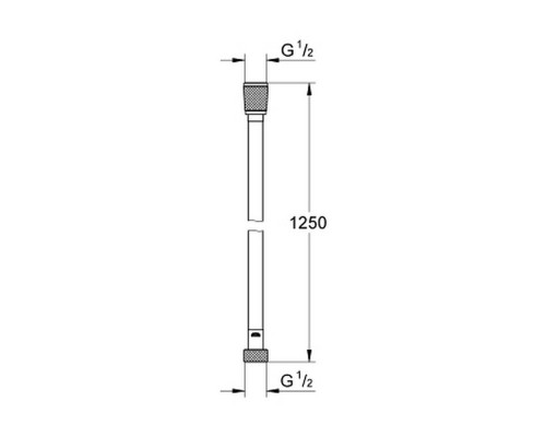 Шланг для гигиенического душа Grohe Silverflex 28362000