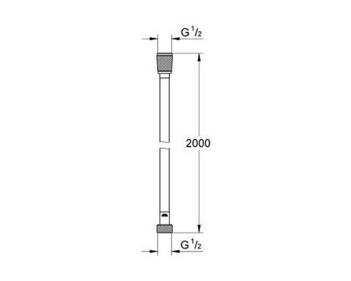 Шланг для душа Grohe Silverflex 27137000