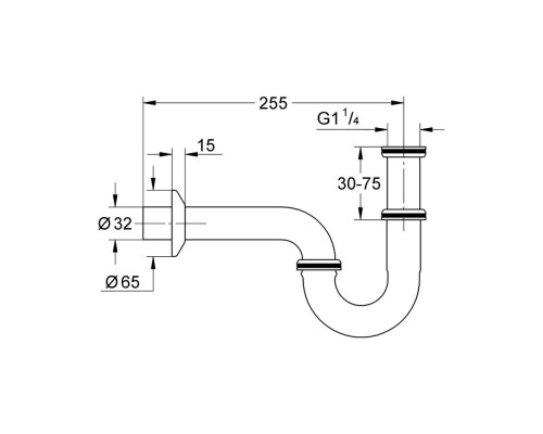 Сифон для раковины Grohe 28947000