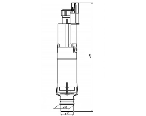 Сливной механизм для унитаза Grohe 42253000