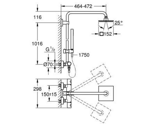 Душевая система Grohe Euphoria 27932000
