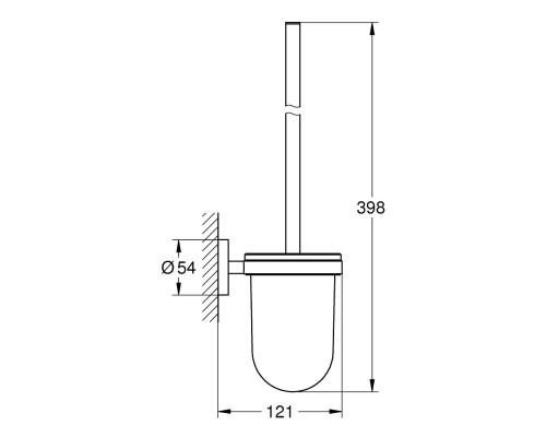 Ершик для унитаза Grohe Essentials 40374001