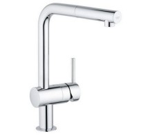 Смеситель для кухни с выдвижным изливом Grohe Minta 32168000