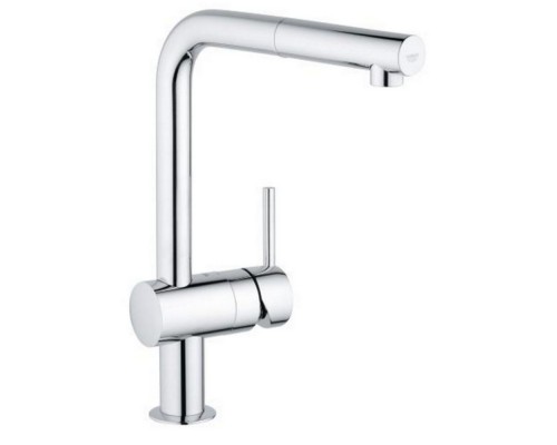 Смеситель для кухни с выдвижным изливом Grohe Minta 32168000