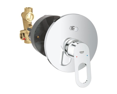 Смеситель скрытого монтажа для душа Grohe BauLoop 29081000 на два потребителя