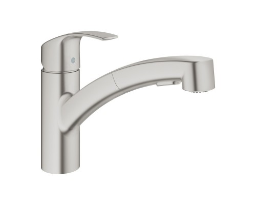 Смеситель для кухни с выдвижным изливом Grohe Eurosmart 30305DC0