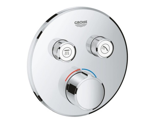 Внешняя часть смесителя для душа Grohe SmartControl 29145000 на два потребителя