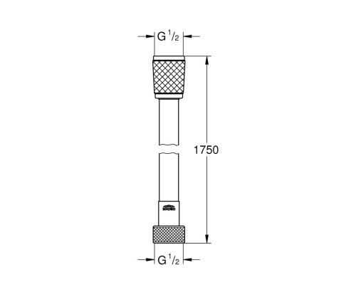Шланг для душа Grohe Relexaflex 28154001