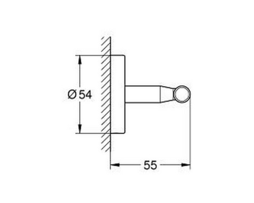 Крючок Grohe BauCosmopolitan 40461001