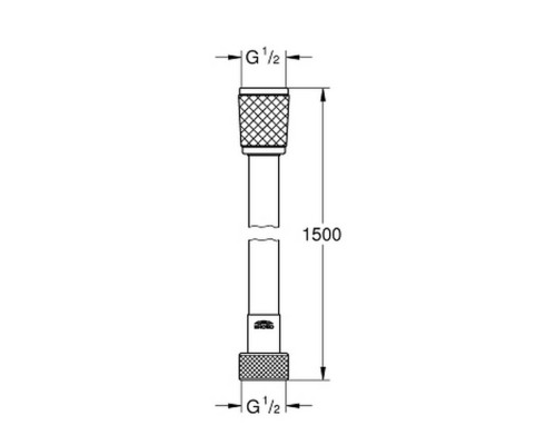 Шланг для душа Grohe Relexaflex 28151001