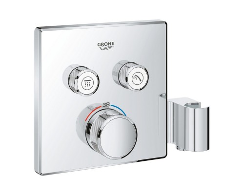 Внешняя часть термостатического смесителя для душа Grohe Grohtherm SmartControl 29125000 на два потребителя