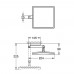 Зеркало косметическое Grohe Selection Cube 40808000