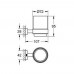 Стакан Grohe Essentials Cube 40755001