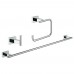 Набор аксессуаров Grohe Essentials Cube 40777001 Guest