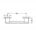 Поручень для ванны / полотенцедержатель Grohe Selection Cube 40807000