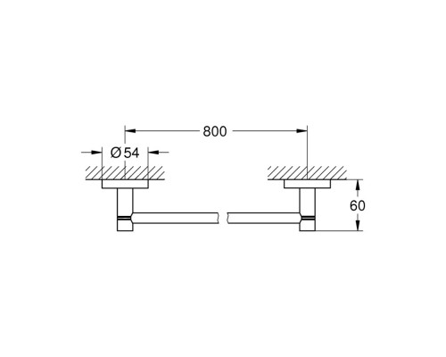 Полотенцедержатель Grohe Essentials 40386001