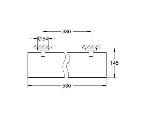 Полка Grohe Essentials 40799001