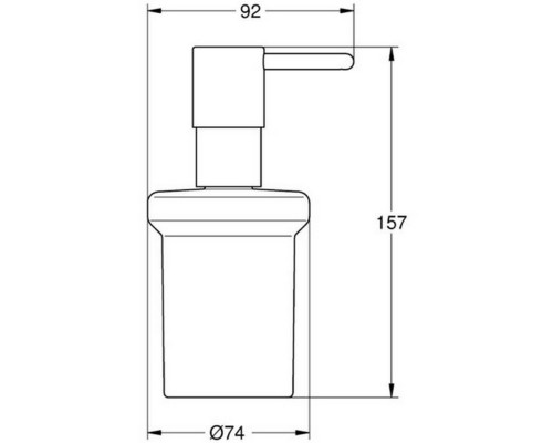 Дозатор для жидкого мыла Grohe Essentials 40448001