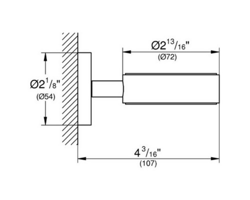 Дозатор для жидкого мыла Grohe Essentials 40448001