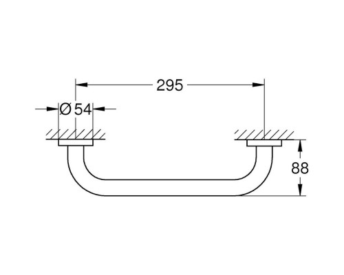 Поручень для ванны Grohe Essentials 40421001