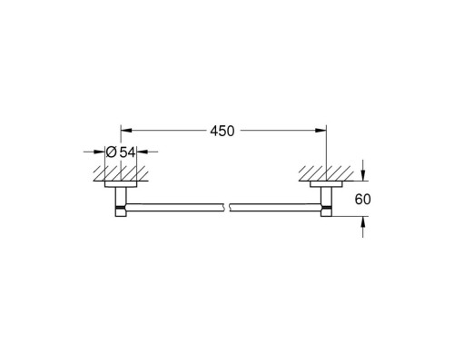 Полотенцедержатель Grohe Essentials 40688001
