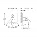 Внешняя часть смесителя для душа Grohe Eurocube 24094000 на три потребителя