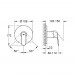 Внешняя часть смесителя для душа Grohe Eurosmart Cosmopolitan 24044000