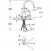 Смеситель для кухни с выдвижным изливом Grohe Eurostyle Cosmopolitan 31126004