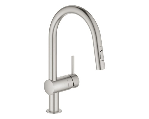 Смеситель для кухни с выдвижным изливом Grohe Minta 32321DC2