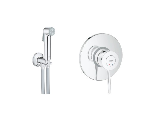 Набор для гигиенического душа со смесителем Grohe BauClassic 2904800S