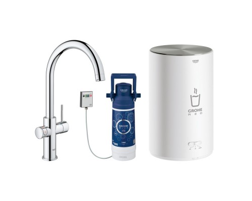 Смеситель для кухни с бойлером Grohe Red Duo 30083001 M-size