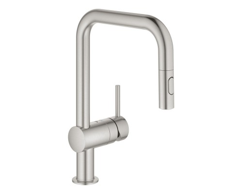 Смеситель для кухни с выдвижным изливом Grohe Minta 32322DC2