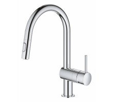 Смеситель для кухни с выдвижным изливом Grohe Minta 32321002