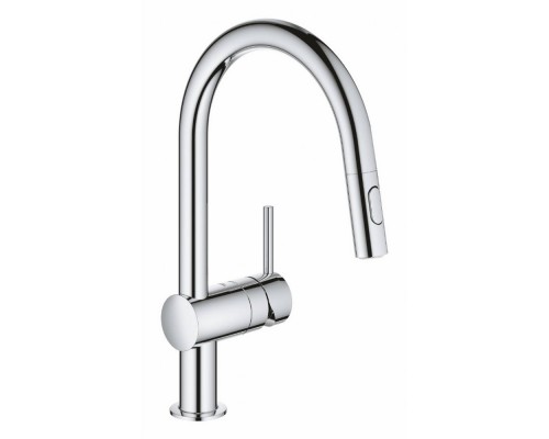 Смеситель для кухни с выдвижным изливом Grohe Minta 32321002