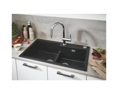 Смеситель для кухни с выдвижным изливом Grohe Minta 32321002