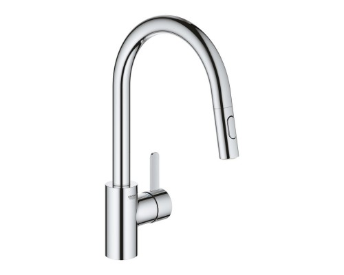 Смеситель для кухни с выдвижным изливом Grohe Eurosmart Cosmopolitan 31481001