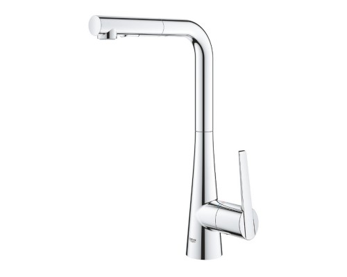 Смеситель для кухни с выдвижным изливом Grohe Zedra 32553002