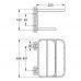 Полка для полотенец Grohe Selection 41066000