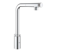 Смеситель для кухни с выдвижным изливом Grohe Minta SmartControl 31613000