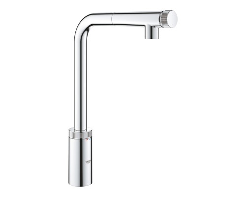 Смеситель для кухни с выдвижным изливом Grohe Minta SmartControl 31613000
