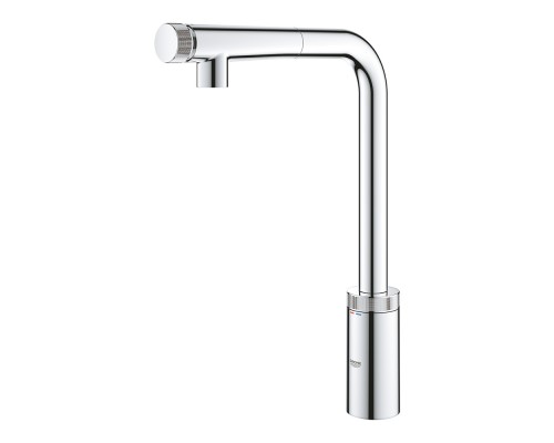 Смеситель для кухни с выдвижным изливом Grohe Minta SmartControl 31613000