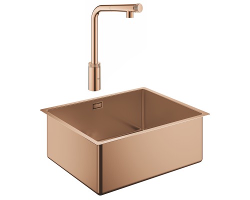 Набор Grohe мойка кухонная K700 31574DL0 + смеситель Minta Smartcontrol 31613DA0