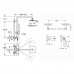 Комплект Grohe душевая система Euphoria 27932000 + набор аксессуаров Essentials 40775001