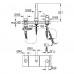 Смеситель для ванны Grohe Essence 19976001