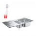 Набор Grohe мойка кухонная K400 31567SD0 + дозатор для моющего средства Contemporary 40536000