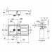 Набор Grohe мойка кухонная K400 31569SD0 + дозатор для моющего средства Contemporary 40536000