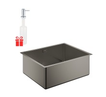Набор Grohe мойка кухонная K700 31574AL0 + дозатор для моющего средства Contemporary 40536000