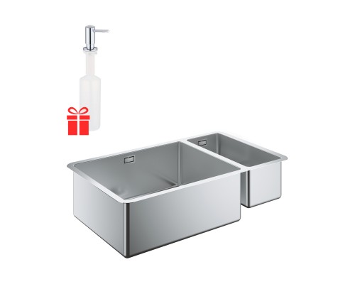 Набор Grohe мойка кухонная K700U 31575SD0 + дозатор для моющего средства Contemporary 40536000